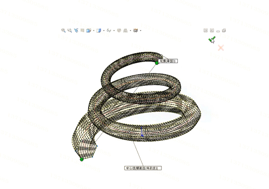 SolidWorks圆锥螺旋弹簧画法